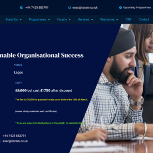 Strategies for Sustainable Organisational Success