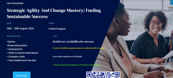 Strategic Agility and Change Mastery: Fueling Sustainable Success